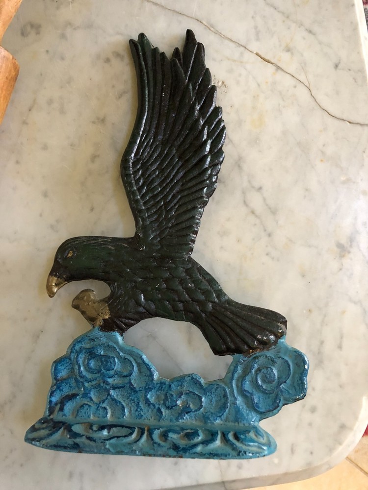 Cast Iron" Eagle in Flight" Doorstop