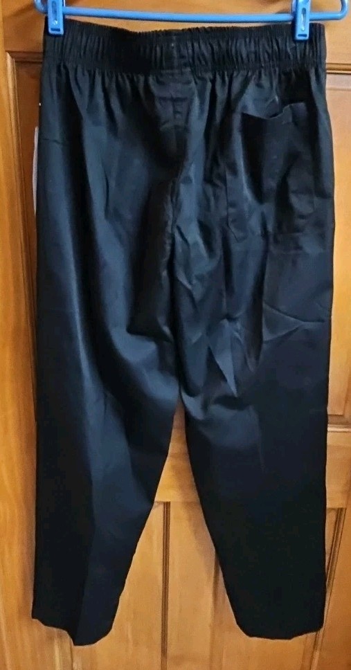 Chef Works - NBBP-000-M - Essential Baggy Chef Pants - Black - Size M
