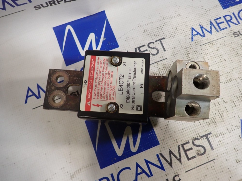 SQUARE D LE4CT2 Neutral Current Transformer Micrologic for LE Frame