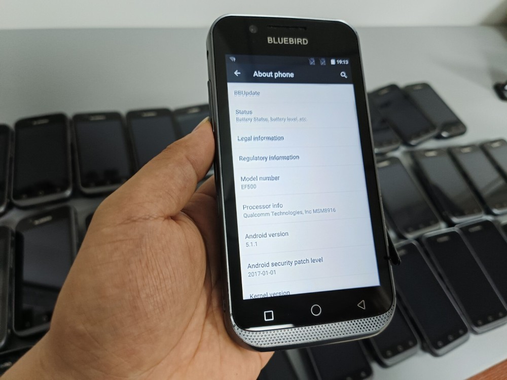 Bluebird EF500 Android PDA Data Collector Barcode Scanner F. Warehouse Logistics