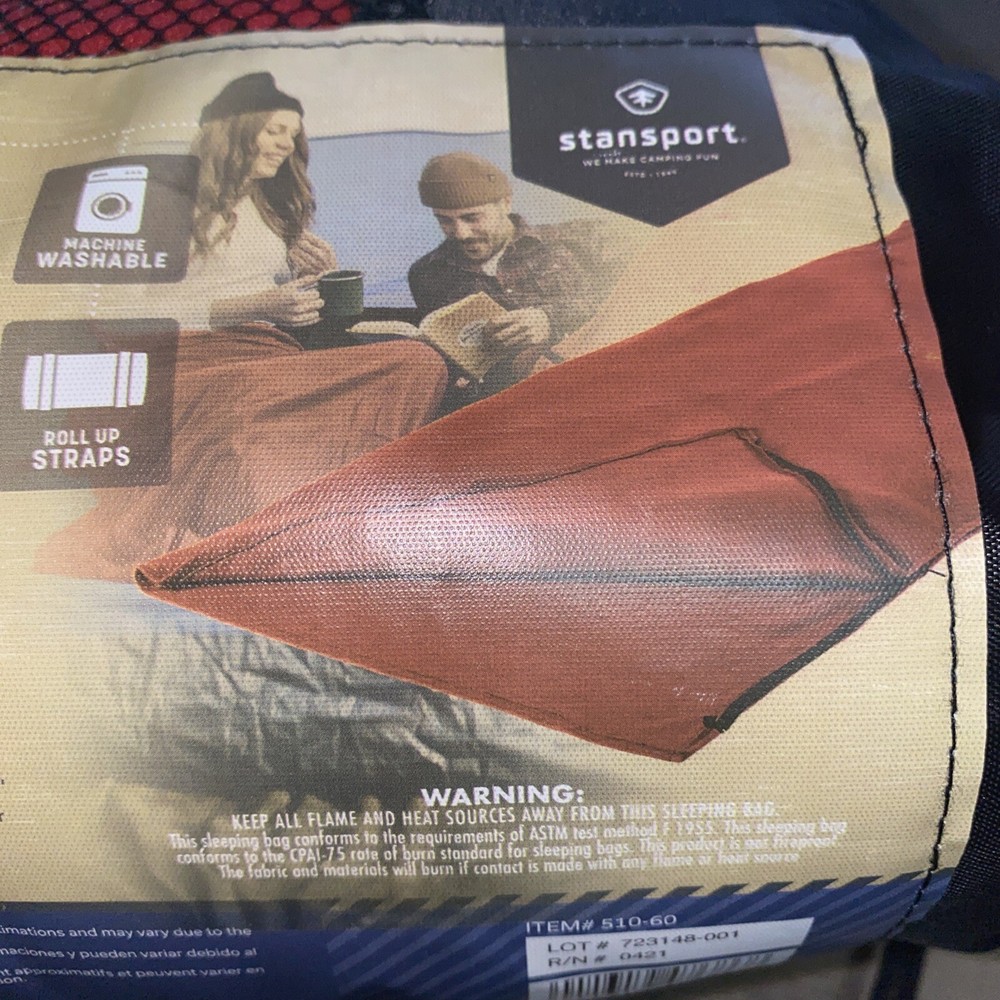 Stansport Fleece Sleeping Bag