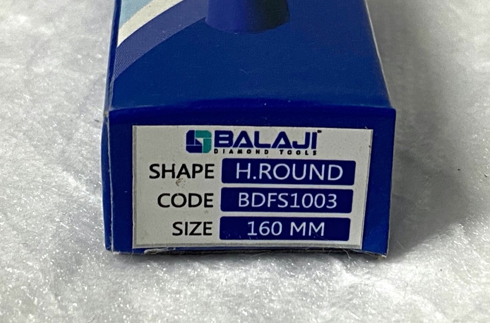 NEW Diamond Needle Files Super Grade Shape HALF ROUND