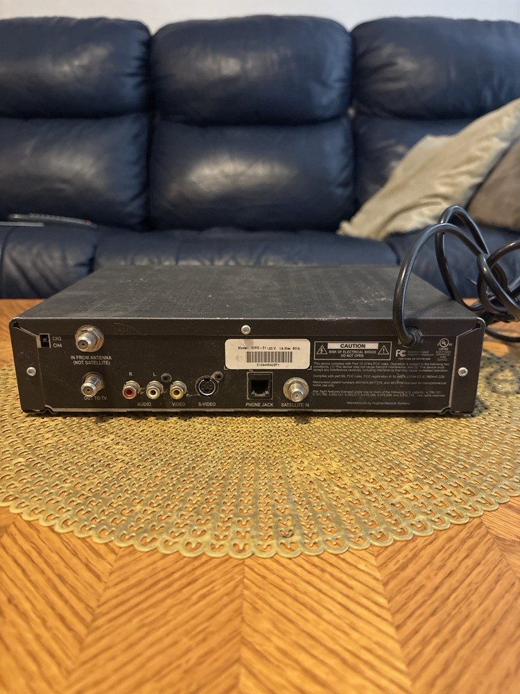 Hughes DIRECTV Receiver HIRD-E1 Silver Edition w/ Remote - TESTED & WORKING