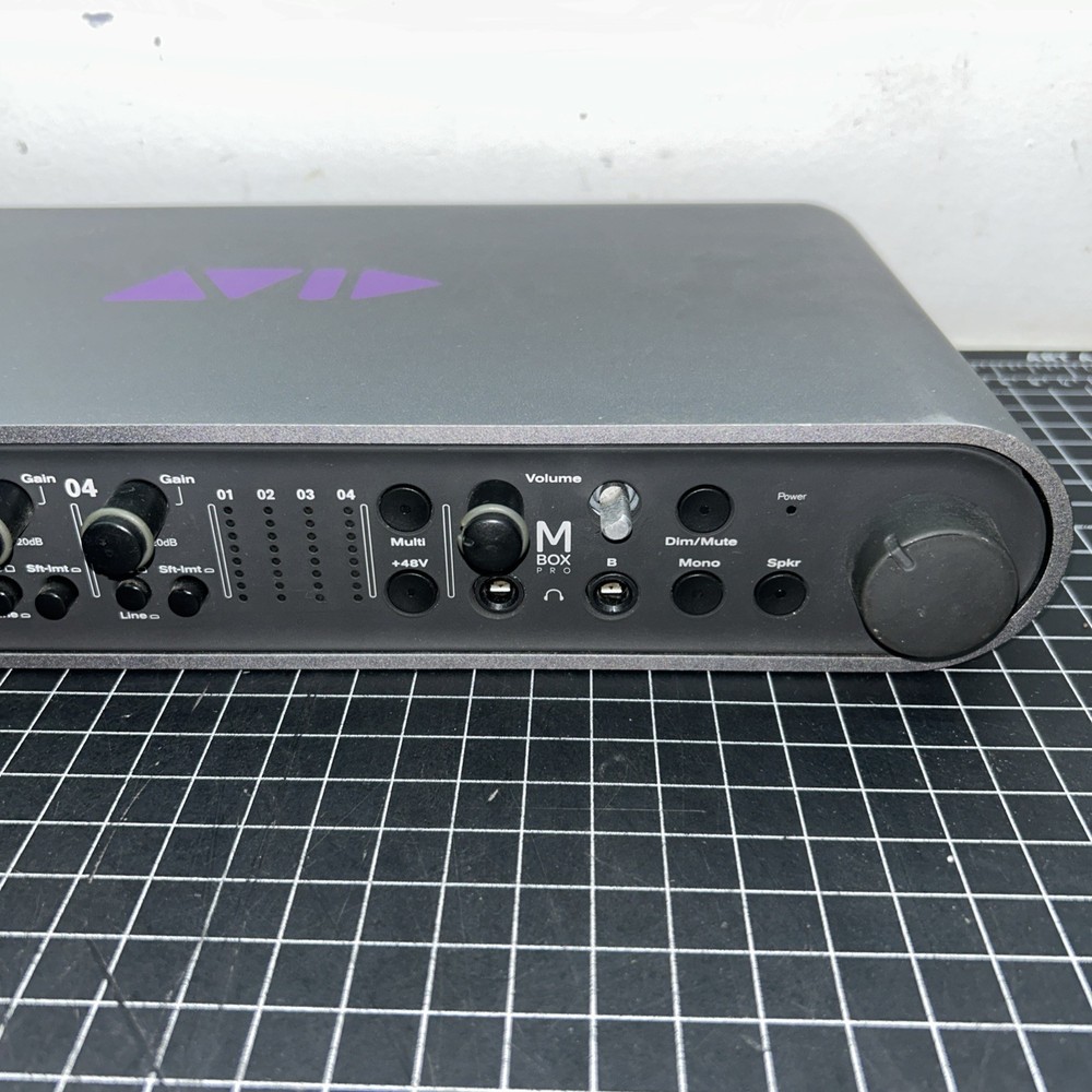 Avid Mbox Pro Firewire Audio Interface - No Power Supply