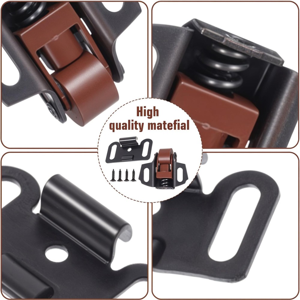 2Pack Mailbox Replacement Roller Catch Latch, Mailbox Latch Replacement Kit, ...