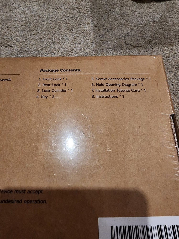 Arpha D280W WiFi Smart Deadbolt Lock New