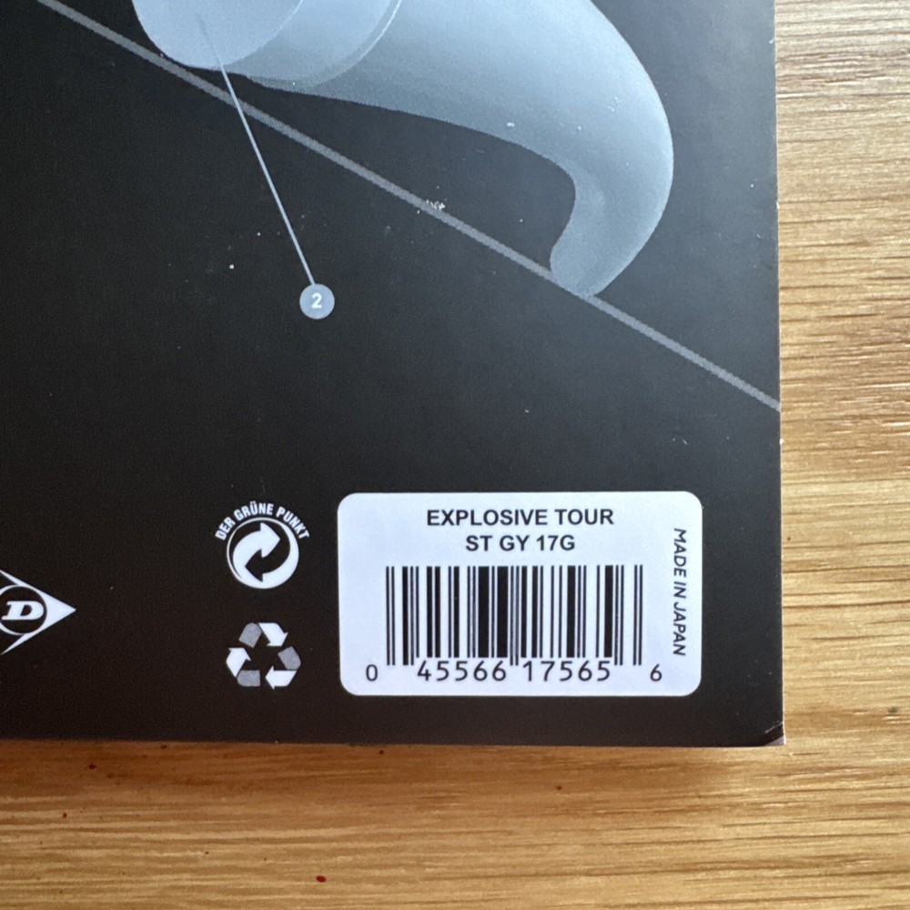 Dunlop Explosive Tour 17g Tennis String Set