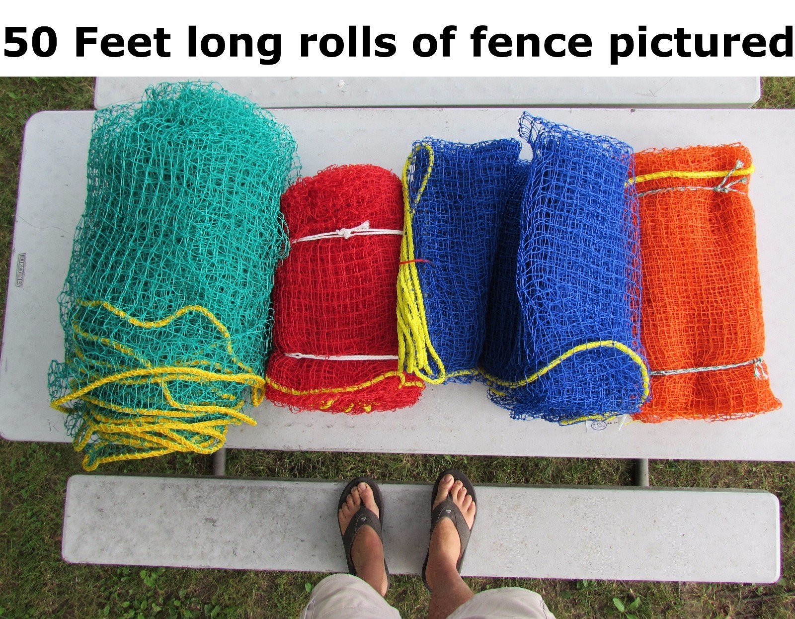 Outfield Fence 4' x 50' Baseball Softball Sports Barrier