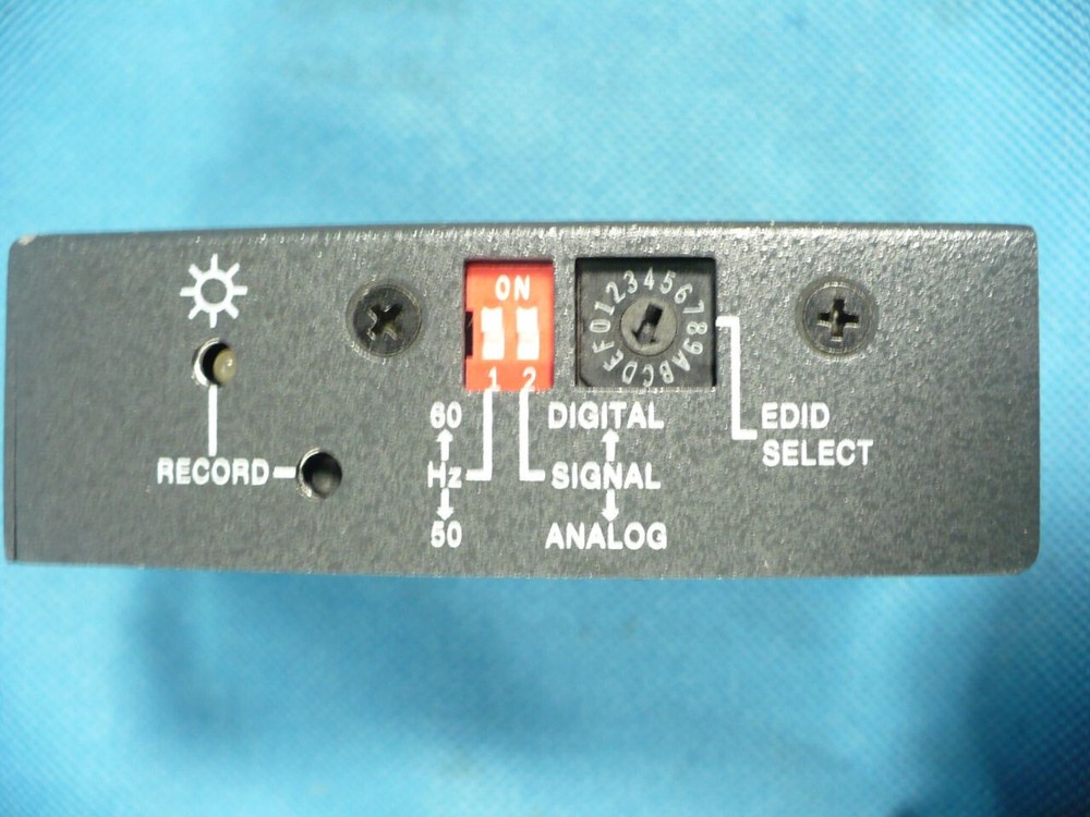 Extron EDID 101D DVI Emulator Minder Input Emulator EDID 101