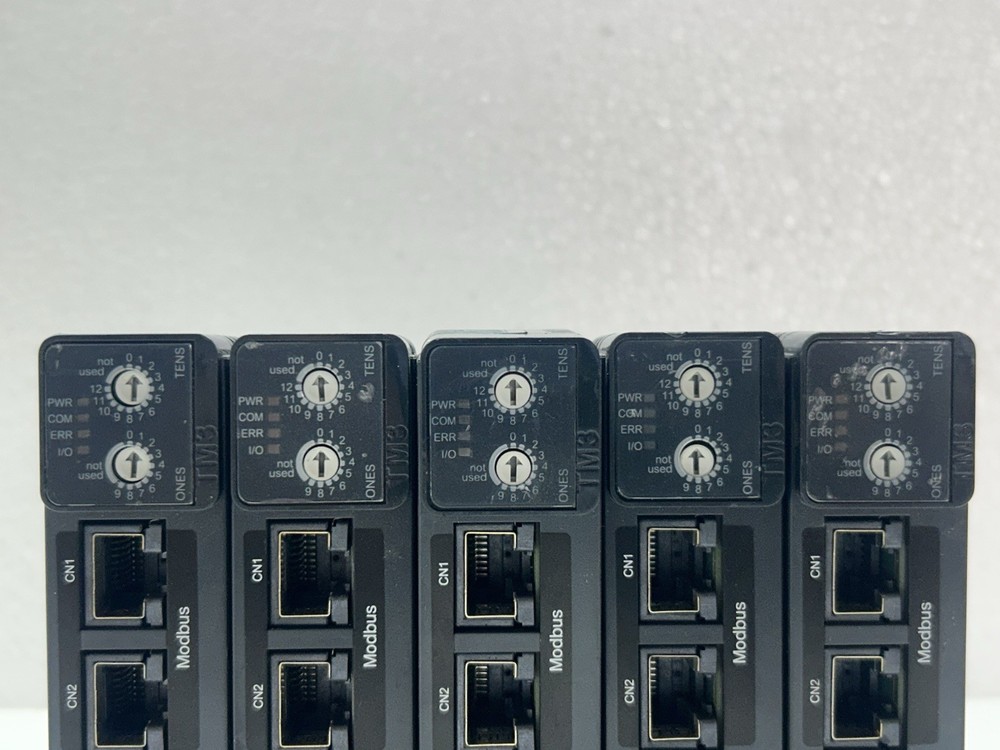 LOT OF 5PCS SCHNEIDER TM3BCSL I/O DISTRIBUTED OPTIMIZED BUS COUPLER MODULE