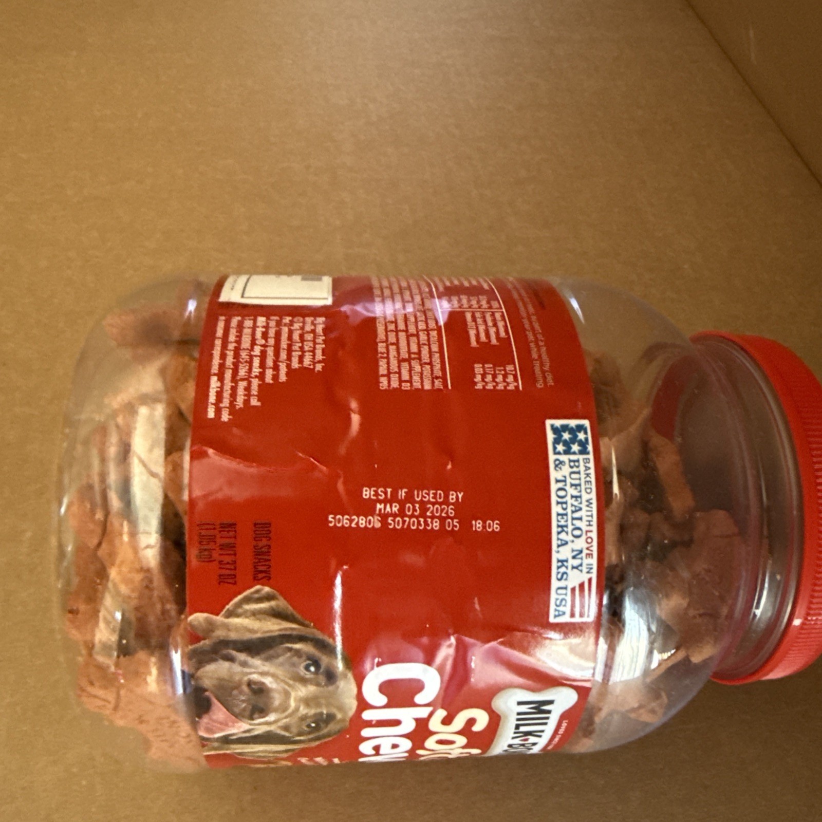 Milk-Bone Soft & Chewy Beef & Filet Mignon Recipe Dog Snacks 37 oz 03/26