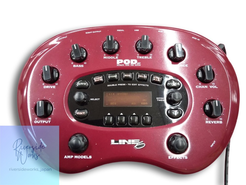 Line6 POD XT Guitar Effects Processor - Junk Condition JP