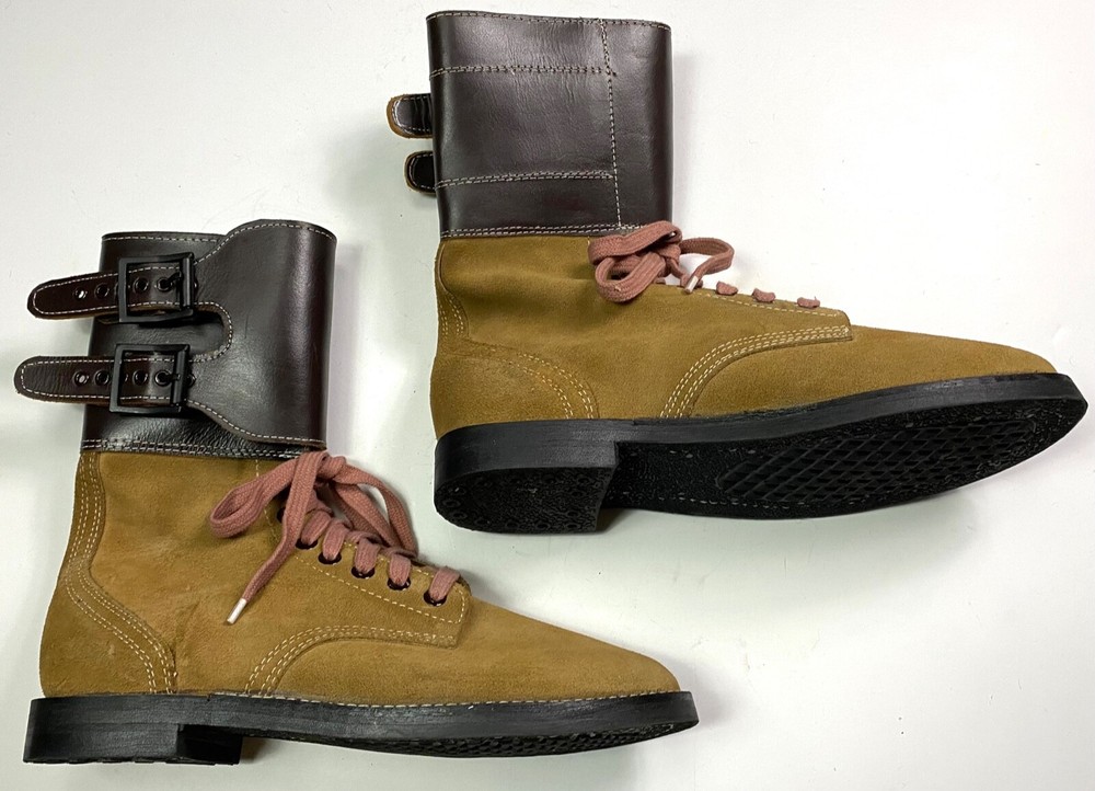 WWII US ARMY INFANTRY M1943 M43 COMBAT FIELD BOOTS-SIZE 9