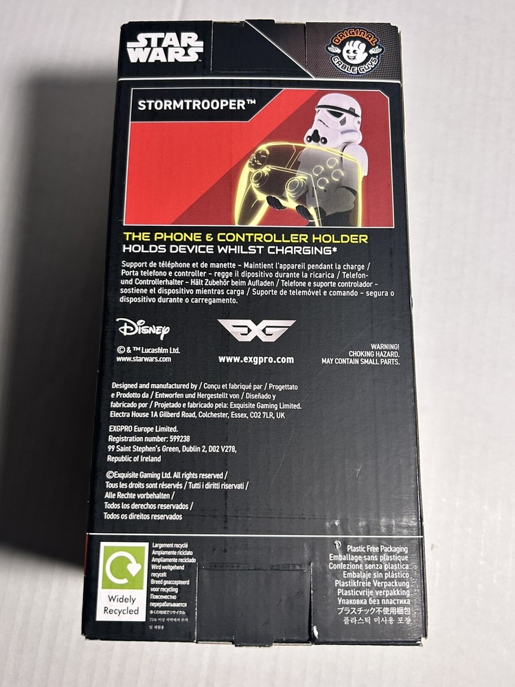 Cable Guy StormTrooper Controller and Device Holder Star Wars