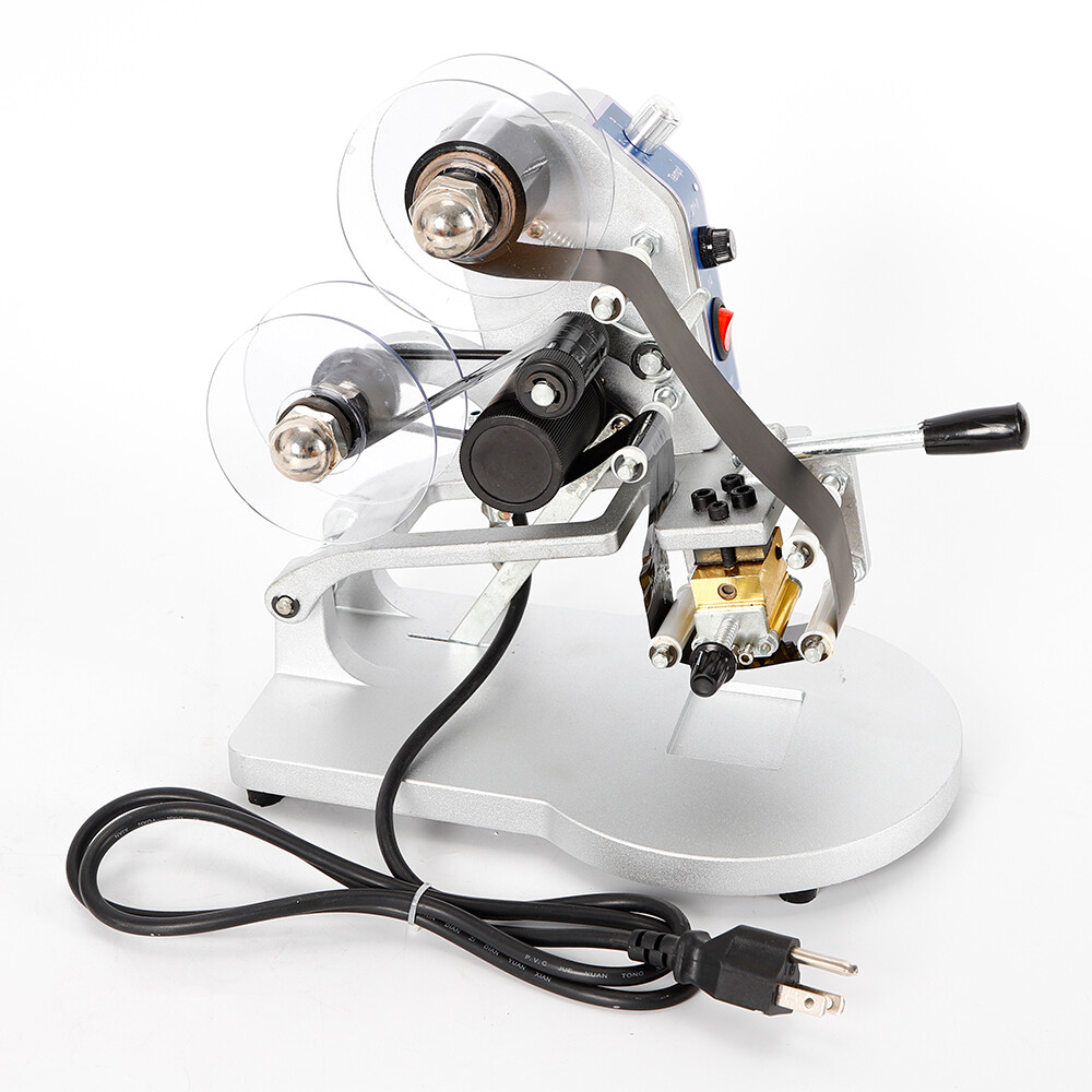 DY - 8 Hot Stamp Printer Manual Ribbon Coding Hot Foil Stamping Date Code Tool