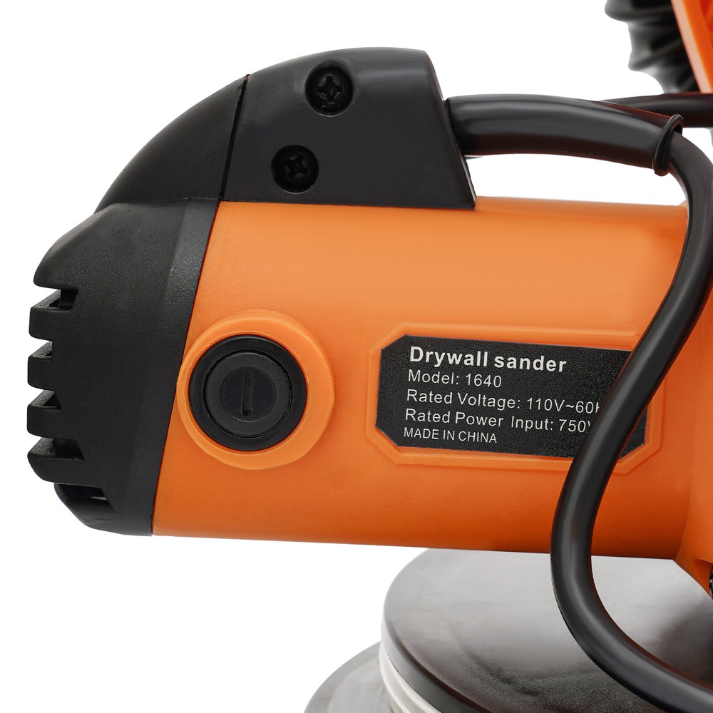 Electric Ceiling Wall Sander Variable Speed Dustless Drywall Sanding Machine