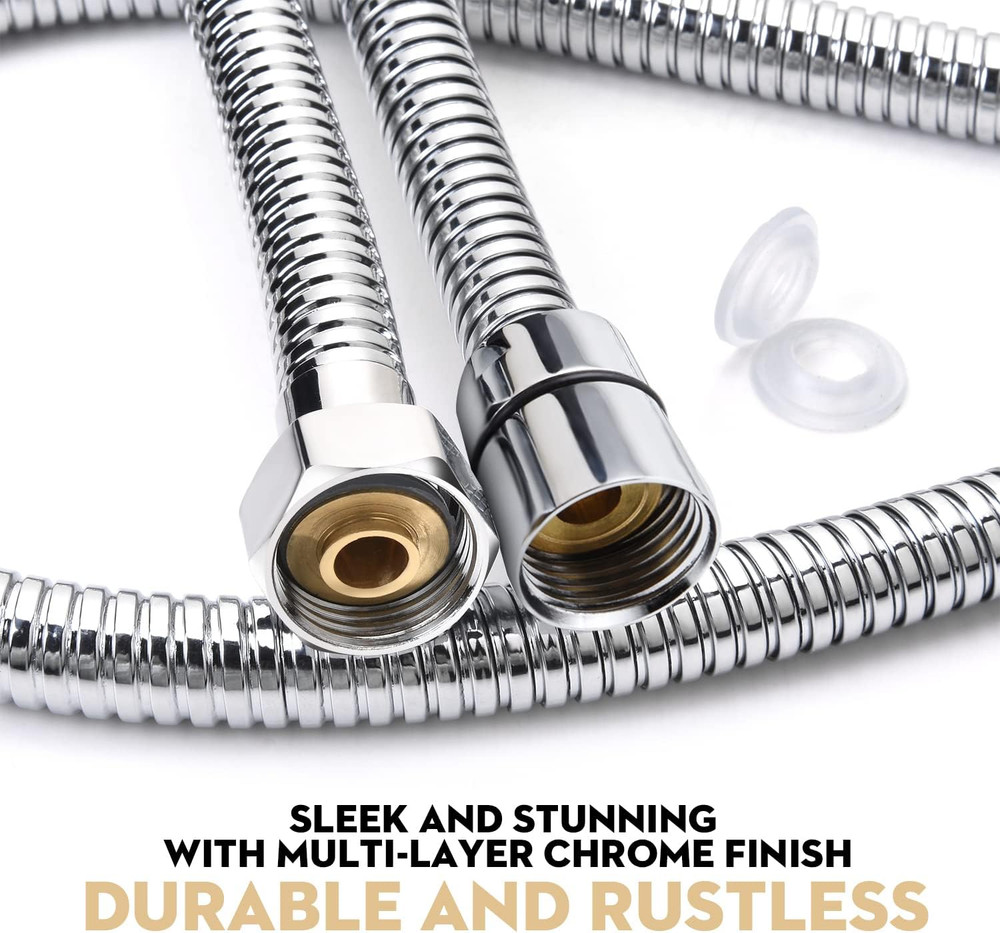 Manguera de ducha extra larga de 118 pulgadas