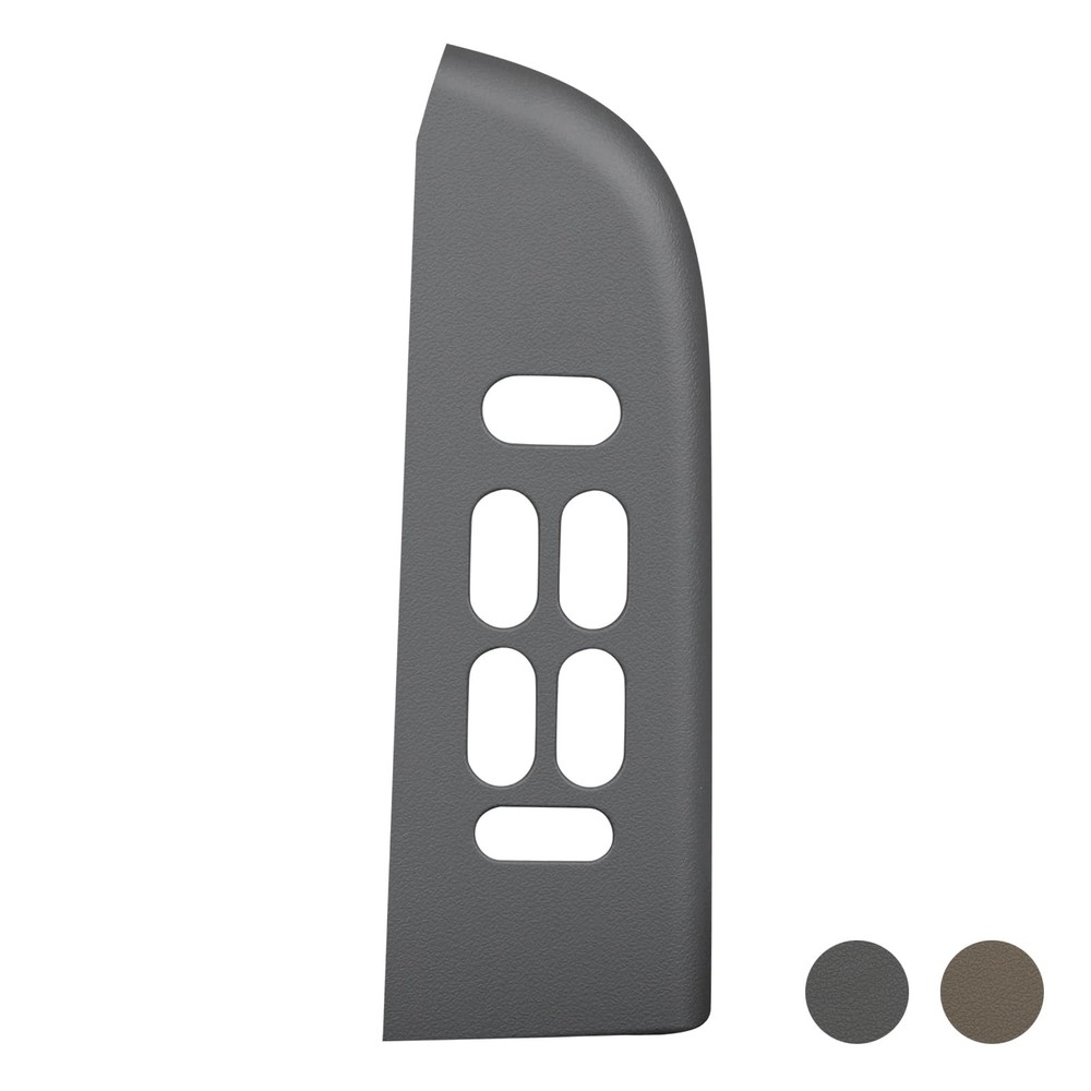 Driver Window Switch Bezel Gray 03-06 Ford Expedition