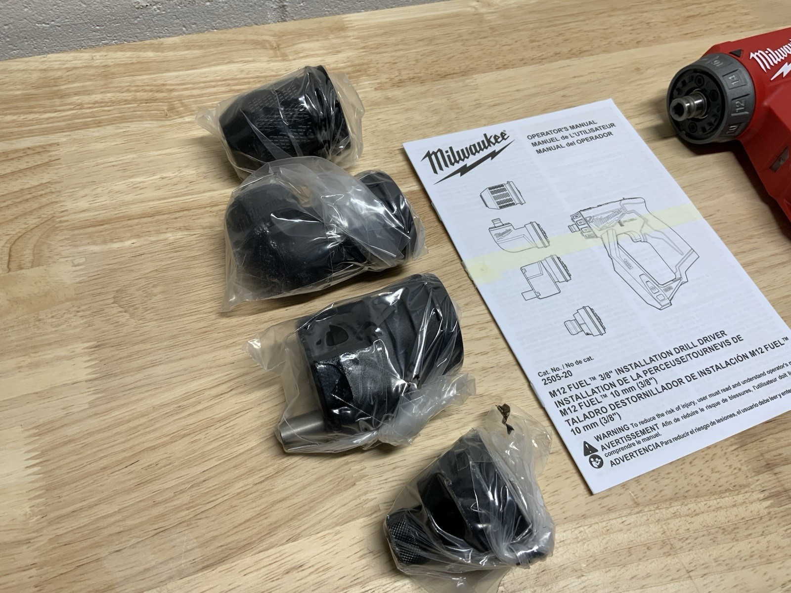 Milwaukee 2505-20 M12 FUEL 4-in-1 Installation Drill Driver - NEW FROM KIT