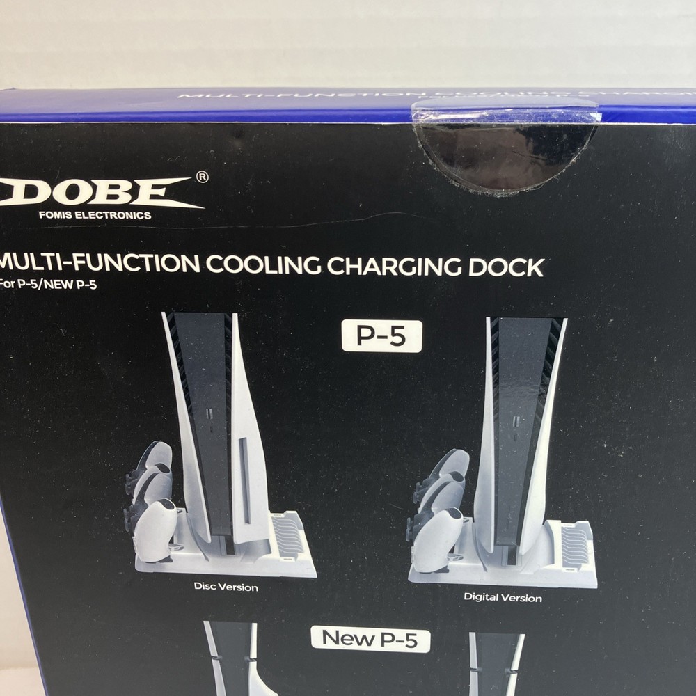 DOBE Multi-Function Cooling Charging Dock for PS5
