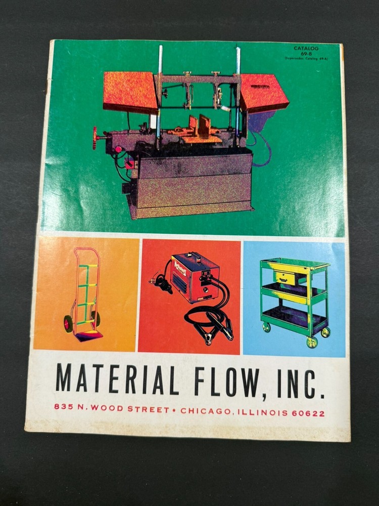 1960's Material Flow Inc Tools & Supply Catalog