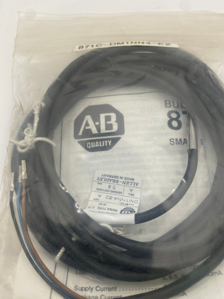 Allen Bradley 871C-DM1NN4-E2 Inductive Proximity Sensor