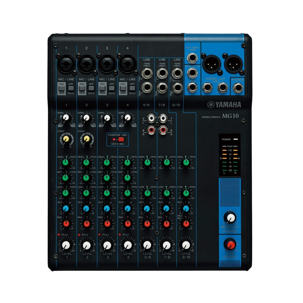 Yamaha 10-Input Stereo Mixer