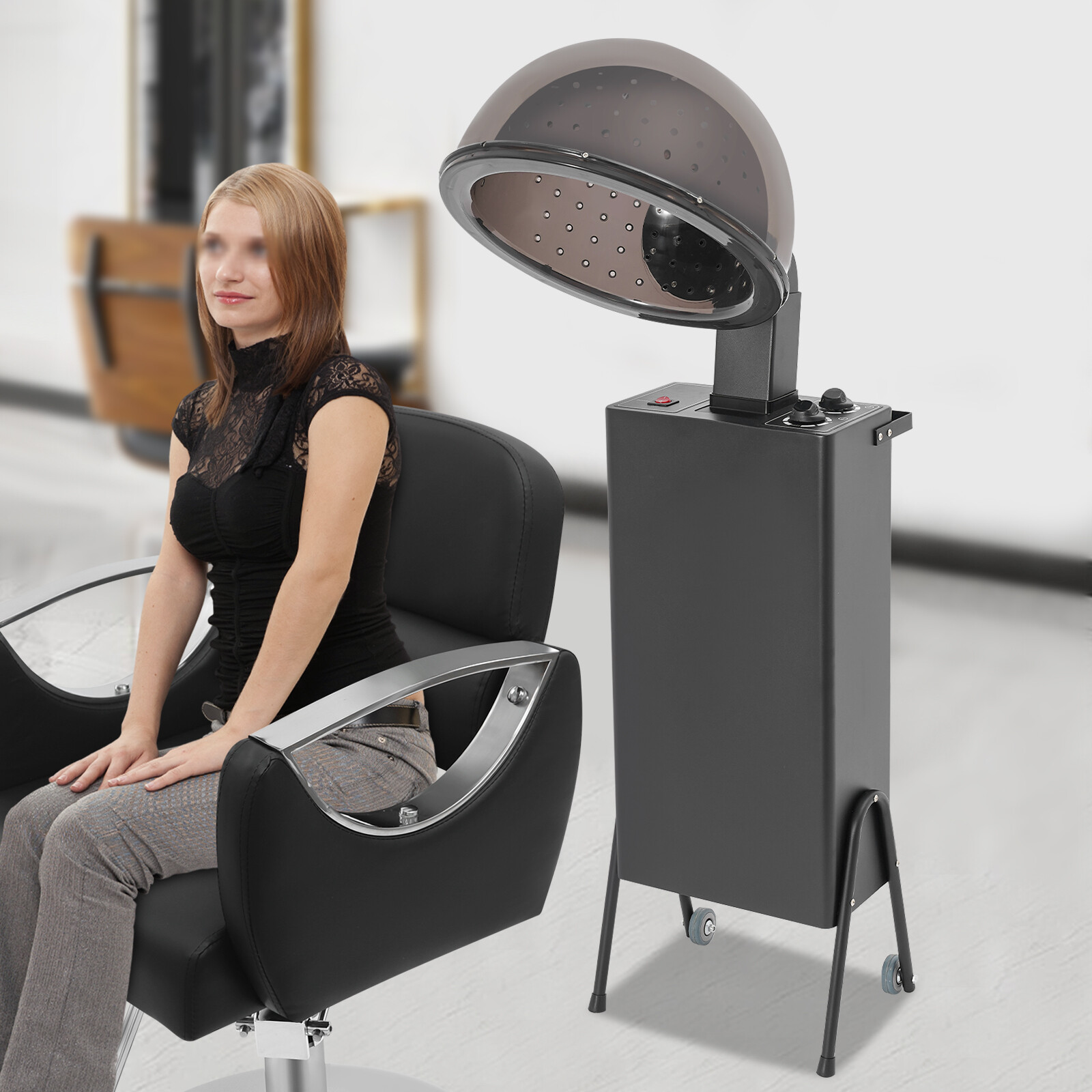 Hooded Conditioning Salon Hair Dryer Salon Hair Dryer Hair Dryer with Wheels