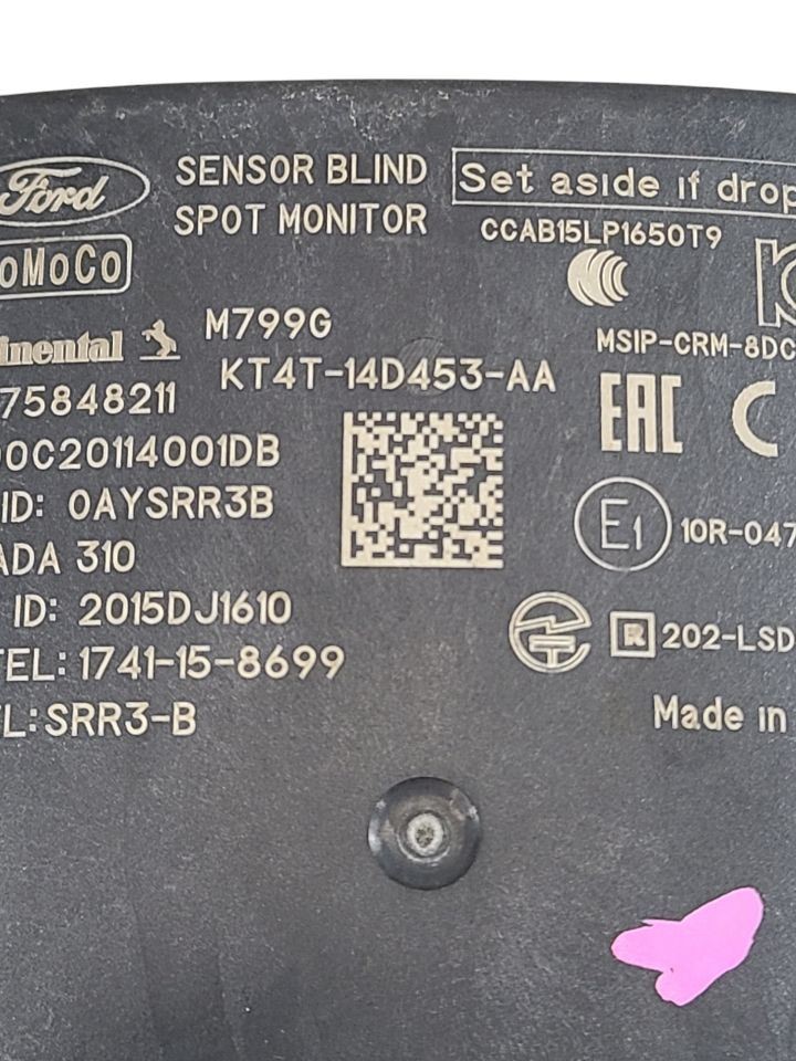 Camera/Projector Radar Unit Rear Fits 19-20 EDGE 608089