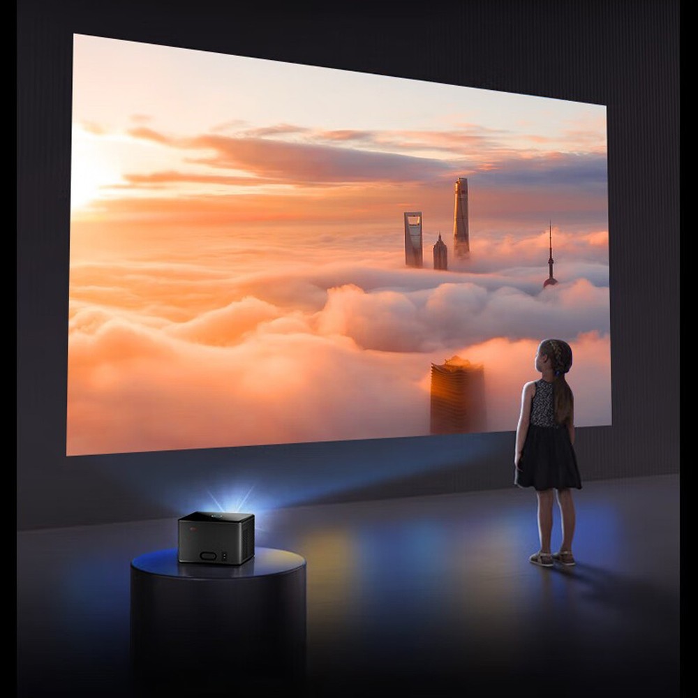 4K Projector Smart Android Projector Smart Voice Dual Frequency HD Projector US