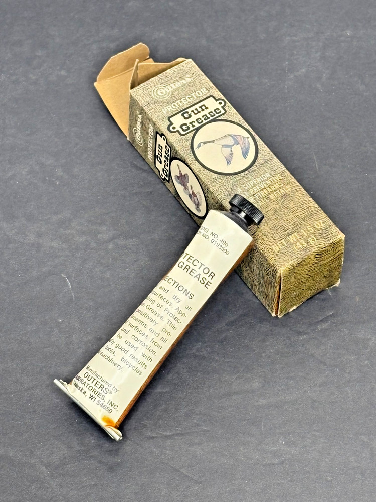 VTG. NOS Unopened Outers Protector Gun Grease READ (2F)