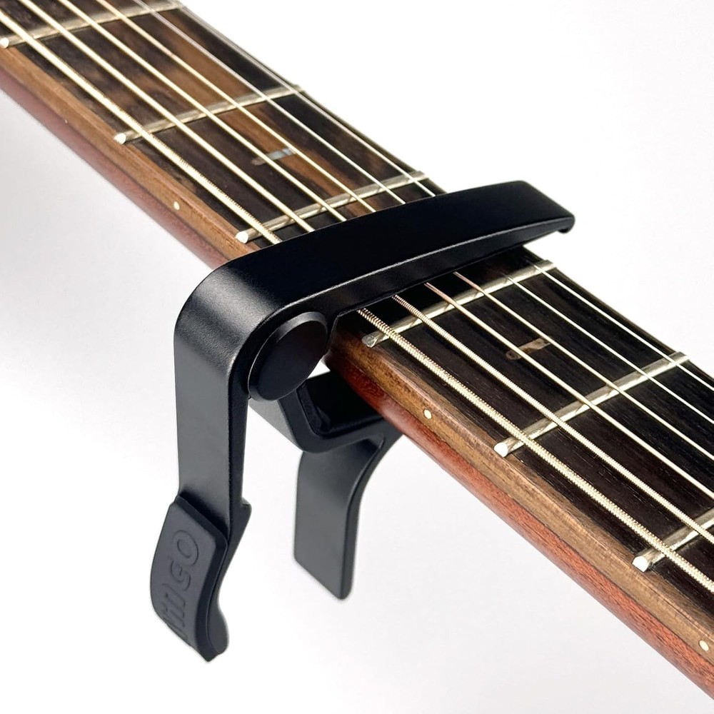 Professional Guitar Capo for Acoustic & Electric Instruments - Includes 5 Picks!