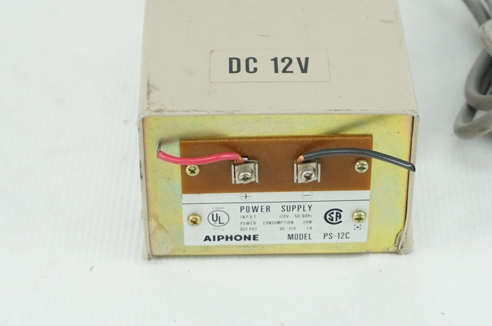 AIPHONE PS-12C Intercom Power Supply 12V 1A