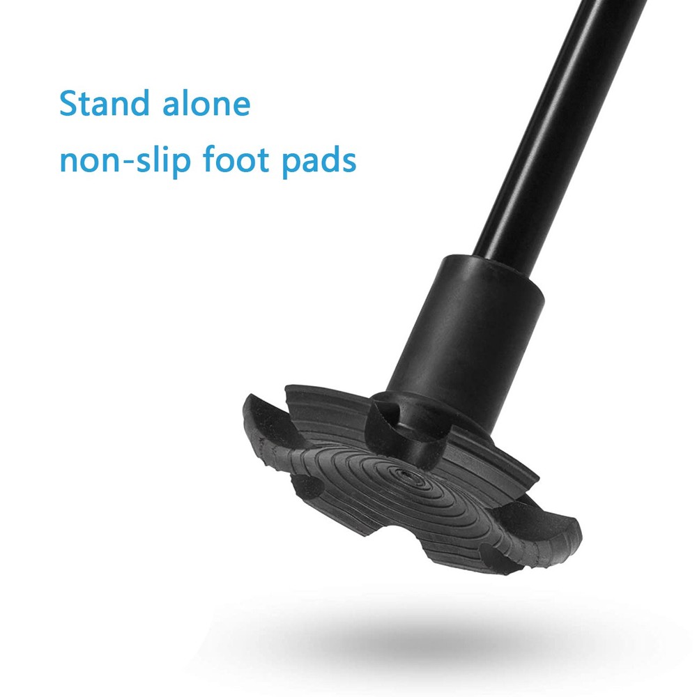 Ergonomic 2-Pack Folding Walking Sticks, Retractable & Adjustable for Elders