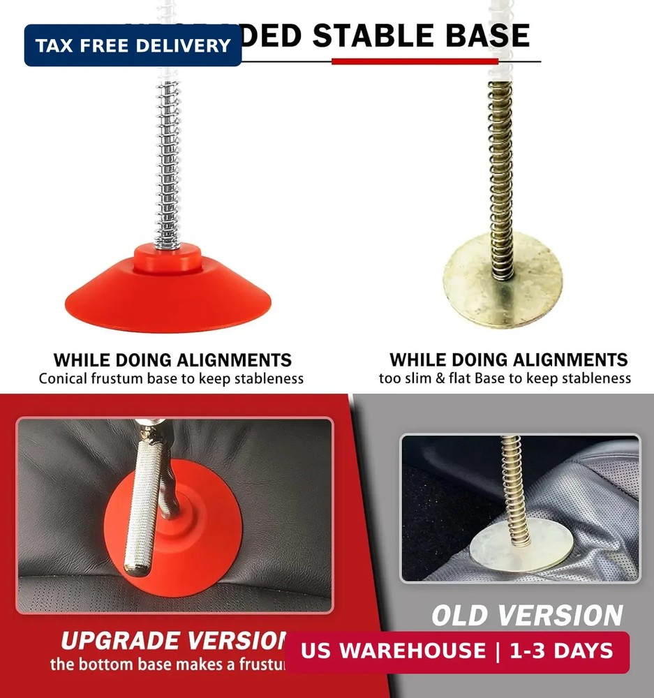 Steering Wheel Holder Stand Tool for Wheel Alignment, Adjustable Steering Wheel