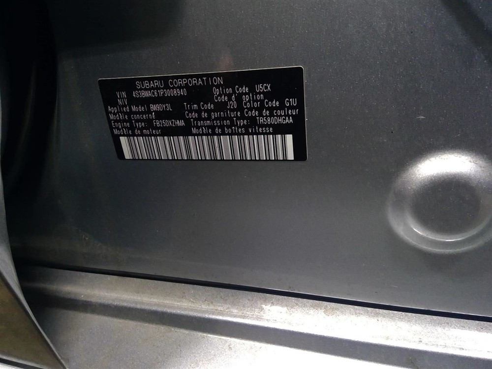 Panel Integrated Control Unit Module Backup Fits 23-25 LEGACY 82131XC01A