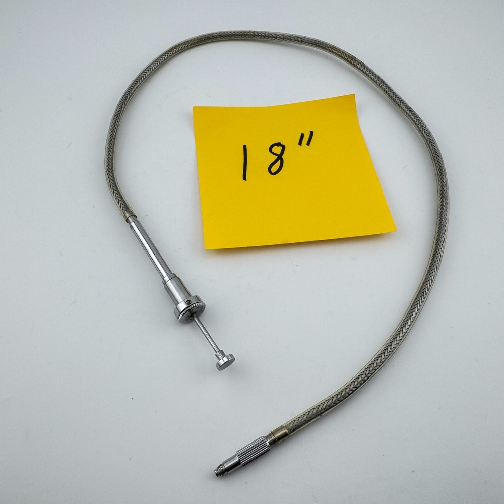18” Vintage Camera Remote Shutter Release Trigger Cable Lockable Japan