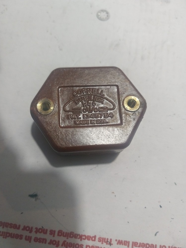 Cornell- dubilier Capacitor for tuning Unit TU-9B Signal Corps. MFD0004 type 9 M