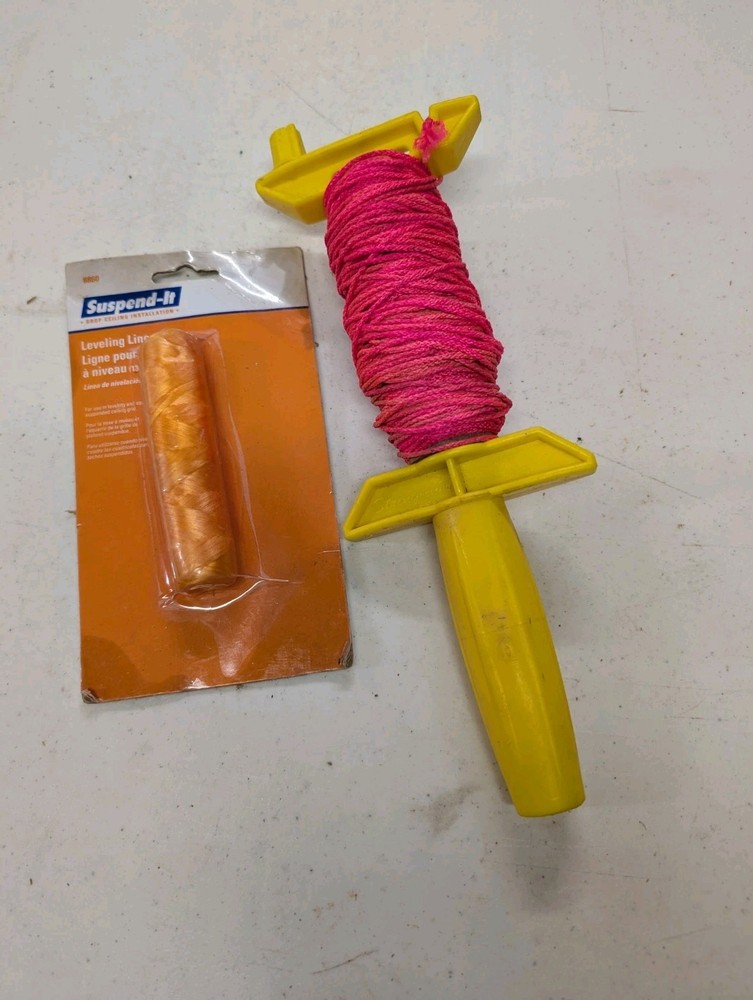 PRO STRINGLINER w/PINK STRING/CONSTRUCTION LINE USED