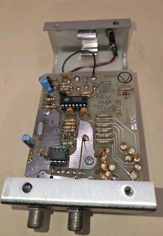 Bulz-I-Meter V Satellite Dish Alignment Meter Powers up