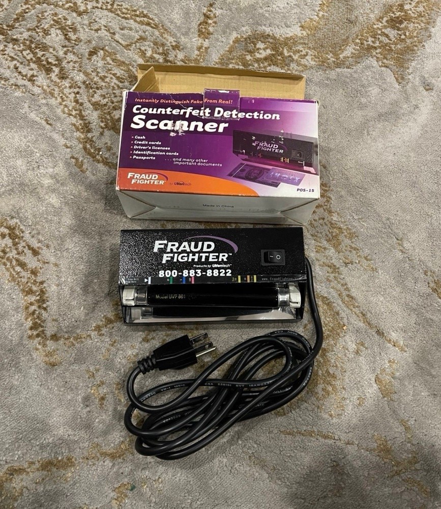 Manual Counterfeit Detector