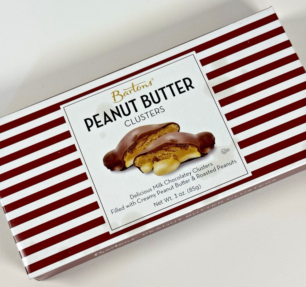 Barton’s Peanut Butter Clusters with Chocolate 3 oz Gift Box