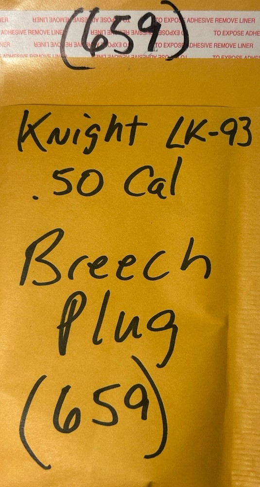 Knight LK93 LK-93 Inline Muzzleloader Breech Plug