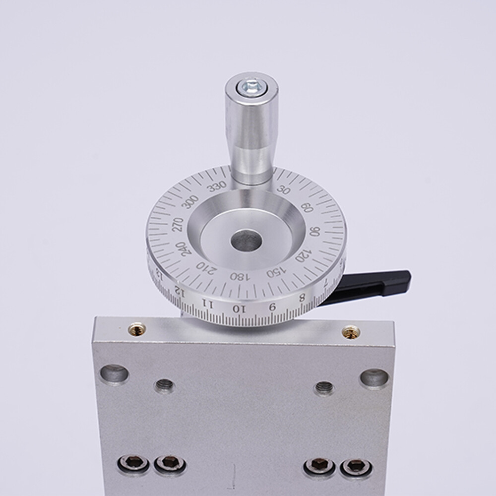 16" Manual Sliding Table CNC Slide Ballscrew Linear Stage Actuator Module 200mm