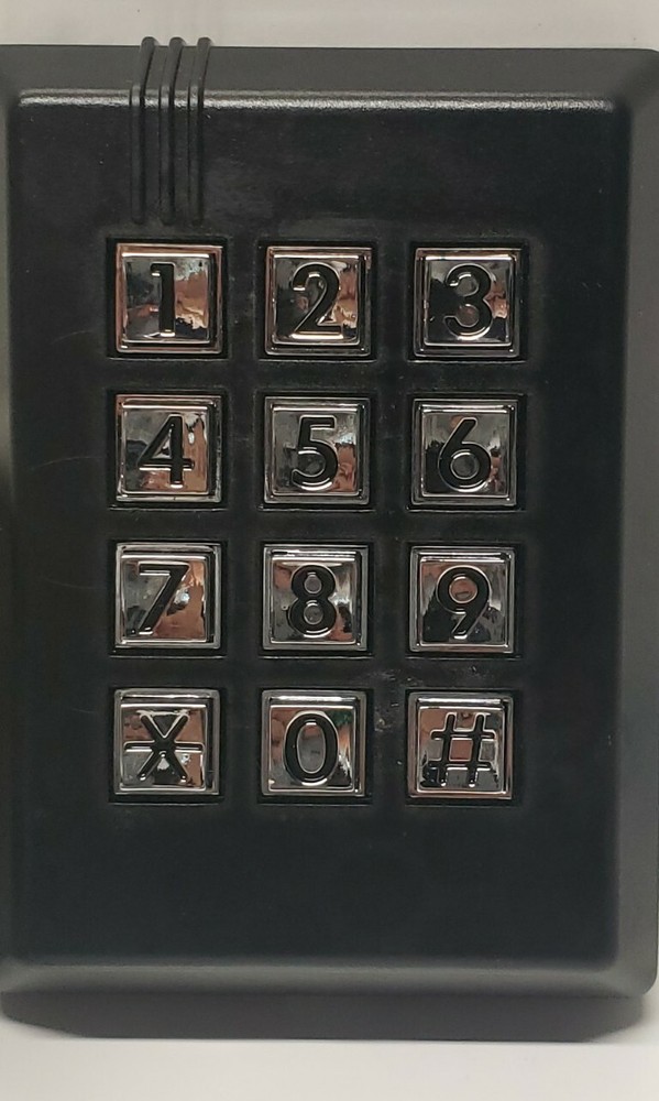 Sielox Rugged Numeric Keypad 938459-Mirage-Black-Security
