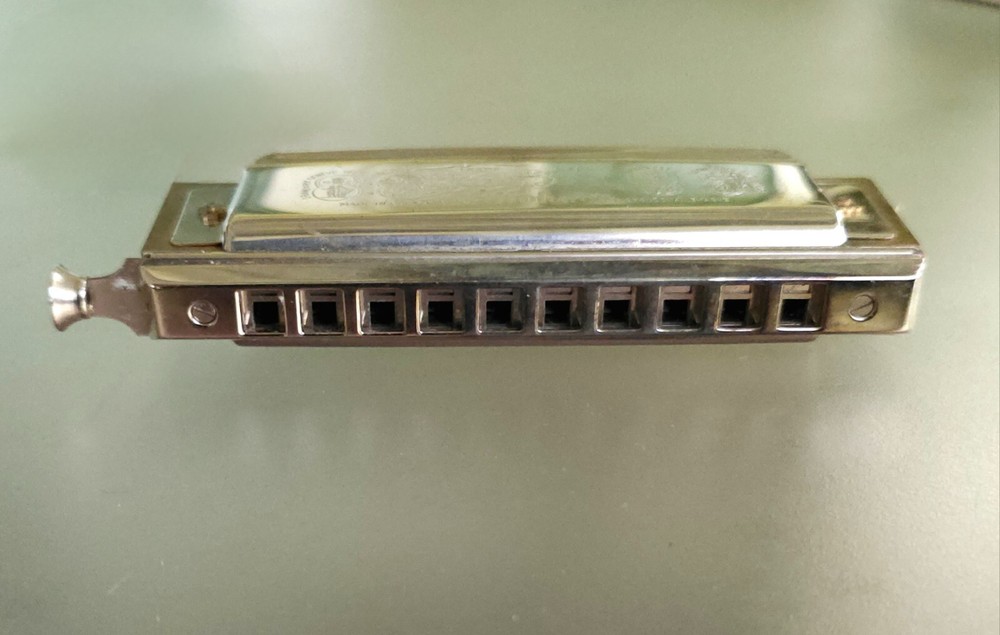 M.HOHNER 260 C CHROMATIC HARMONICA MADE 1937 GERMANY ORIGINAL CASE Nice!