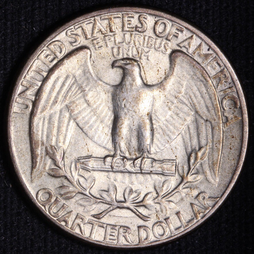 1934 Washington Silver Quarter CHOICE UNC FREE SHIPPING E612 WL