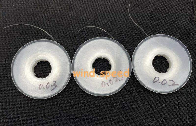 25FT Dental Solid Elastomeric Thread Ortho Brackets Ties Traction Button 0.020"