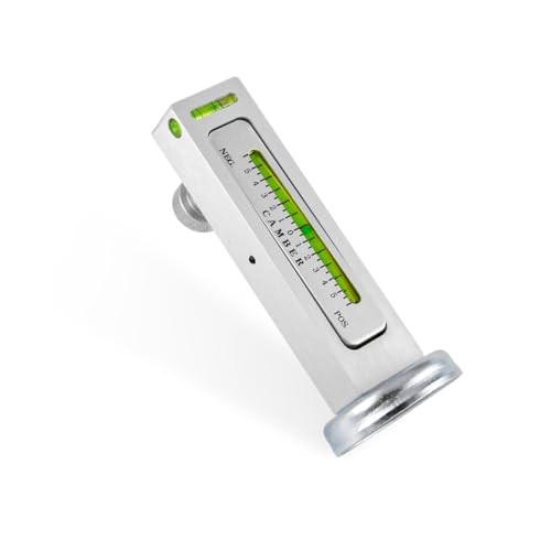 Adjustable Magnetic Gauge Tool, Camber Castor Strut Wheel Alignment White