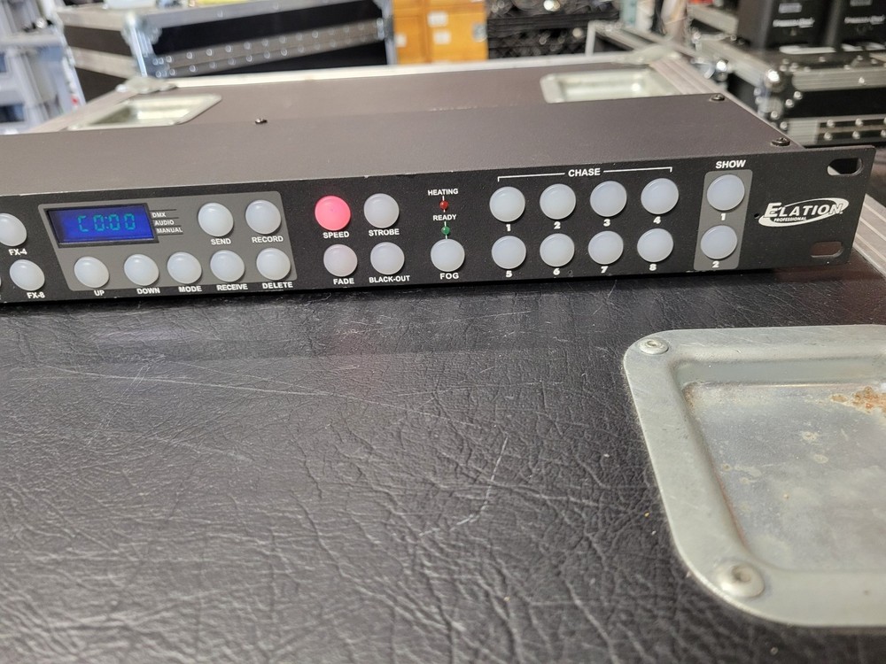 Elation DMX Duo Lighting Controller – Tested – Fog & DMX Control – Clean